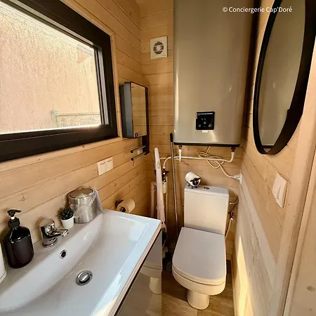La Roulotte - Tiny House 150m De La * Portbail